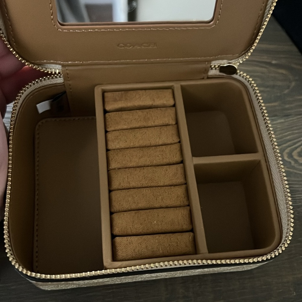 Authentic Coach Jewelry Box - Picture 2 of 5